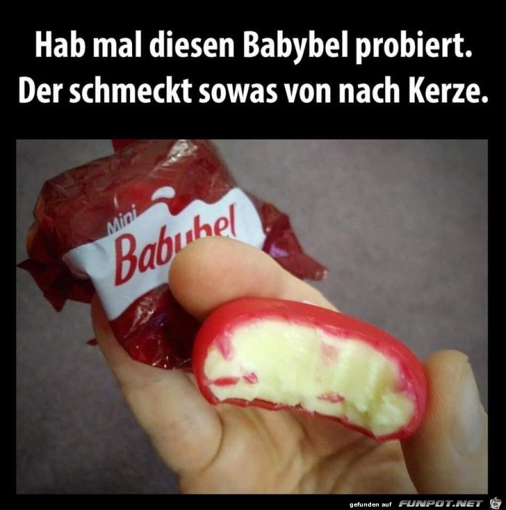 Schmeckt nach Kerze