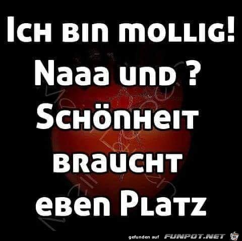 Ich bin mollig Ich bin mollig