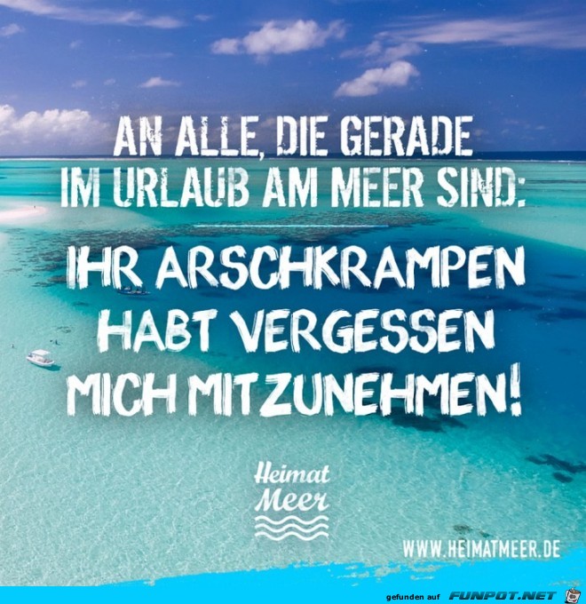 Urlaub am Meer