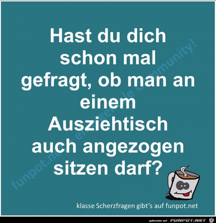 Scherzfrage Scherzfrage