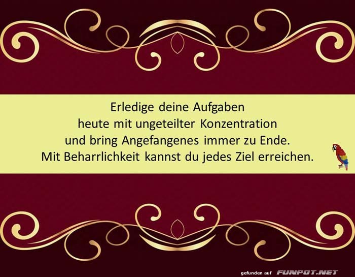 Erledige deine Aufgaben Erledige deine Aufgaben