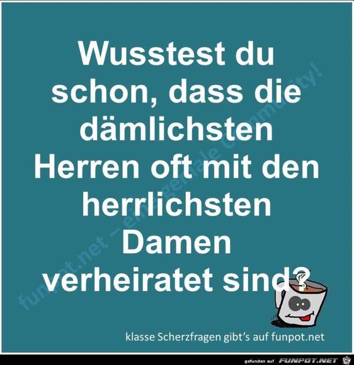 Scherzfrage Scherzfrage