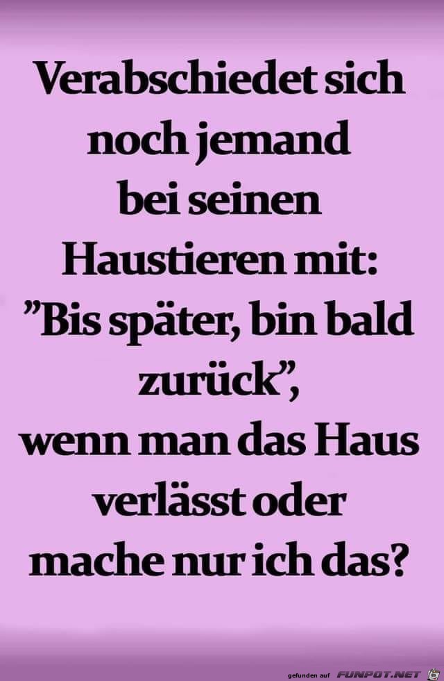 Bin bald zurück Bin bald zurück