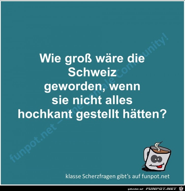 Scherzfrage Scherzfrage
