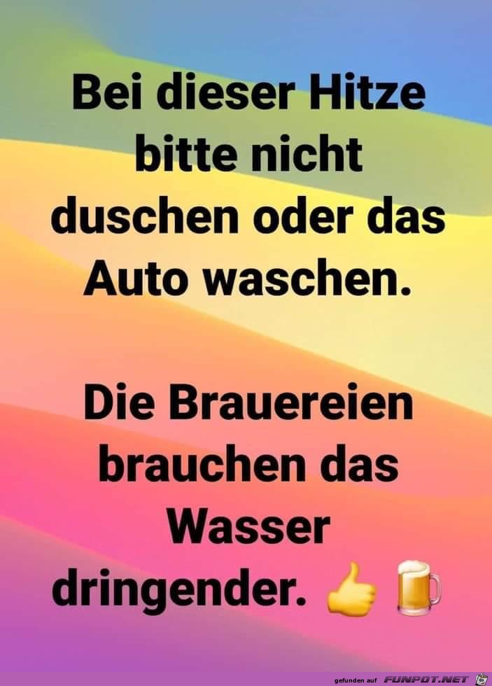 nicht waschen nicht waschen
