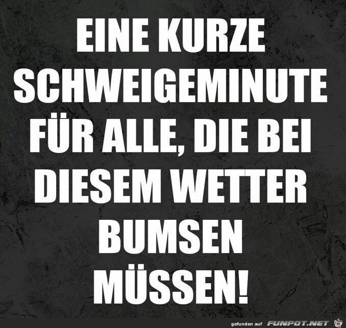Schweigeminute Schweigeminute