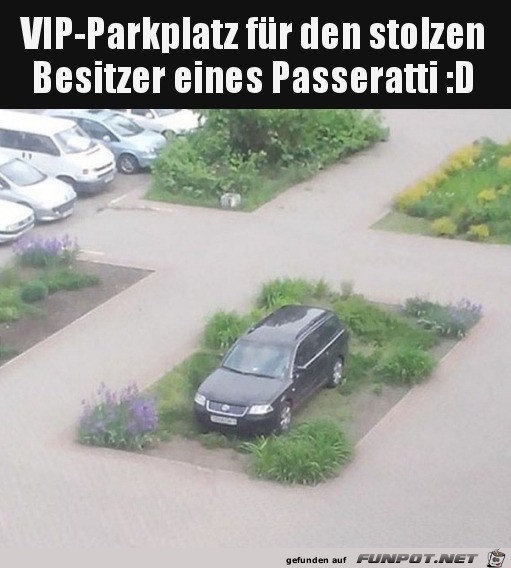 Super Parkplatz