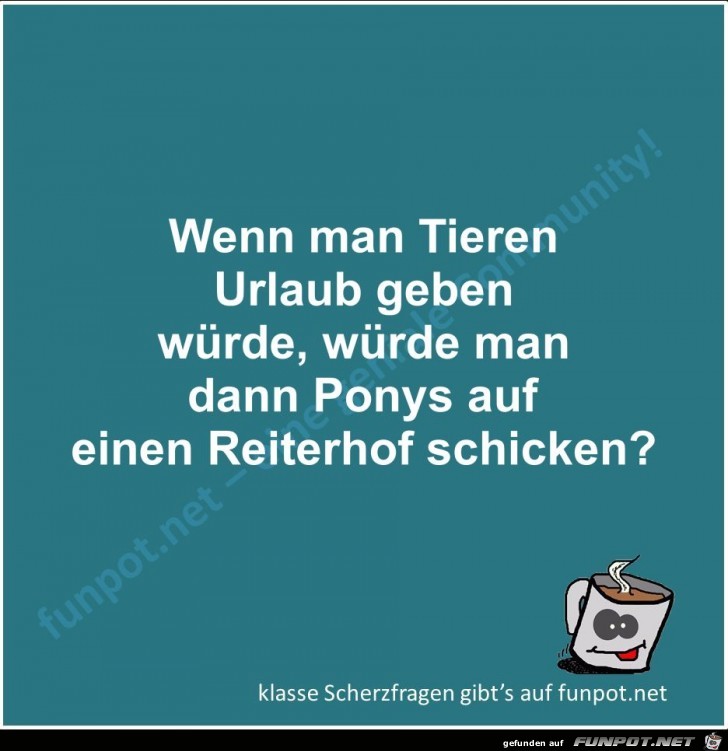 Scherzfrage Scherzfrage