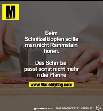 Schnitzelklopfen Schnitzelklopfen
