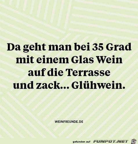 Es ist heiss draussen Es ist heiss draussen