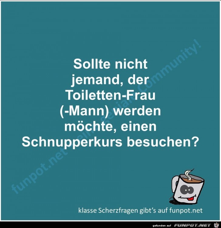 Scherzfrage Scherzfrage