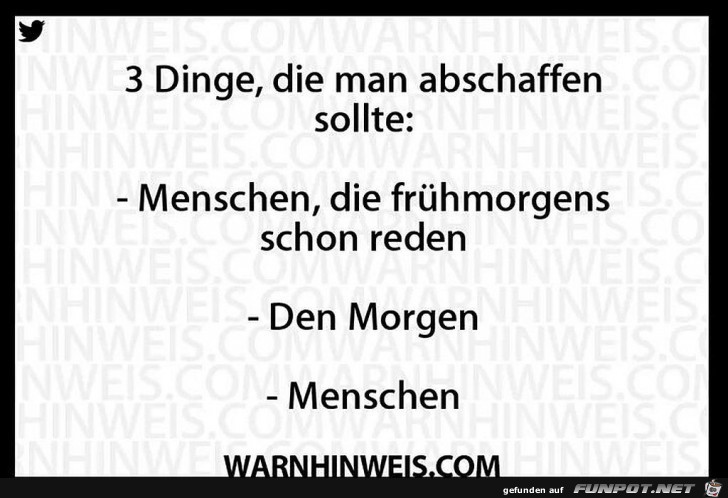 Abschaffen Abschaffen