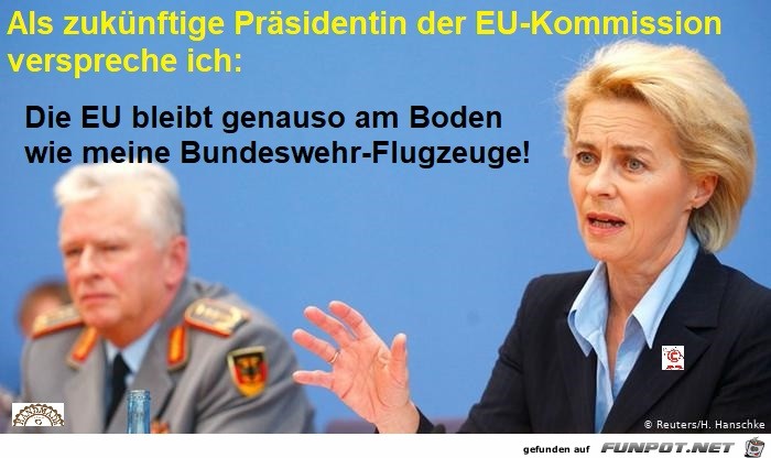 Leyen bei der EU