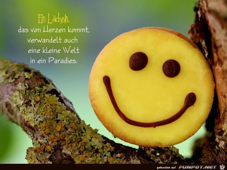 ein laecheln