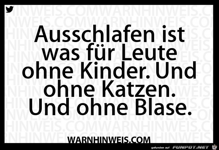 Ausschlafen Ausschlafen