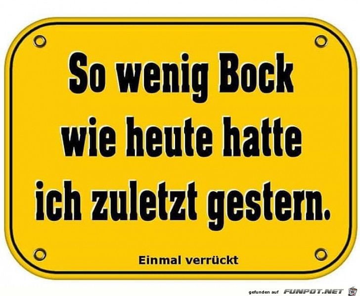 Kein Bock