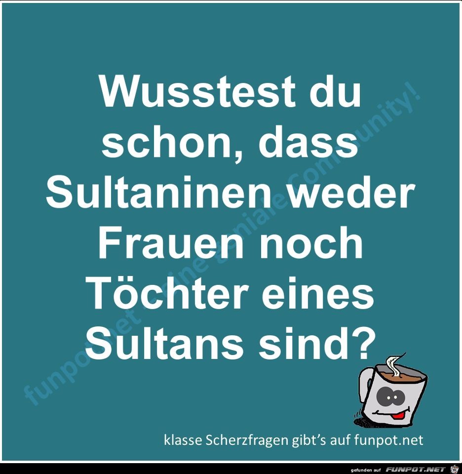 Scherzfrage Scherzfrage