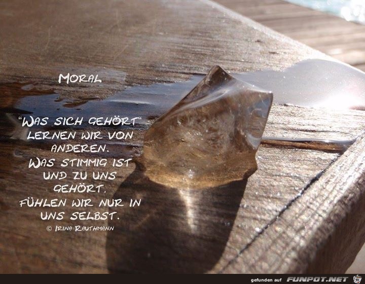 was sich gehoert was sich gehoert