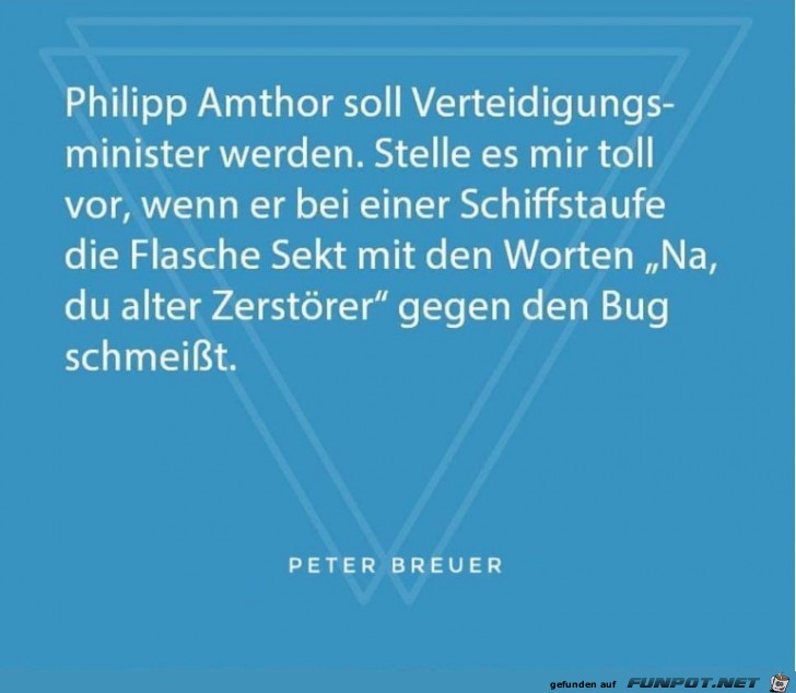 Neuer Verteidigungsminister