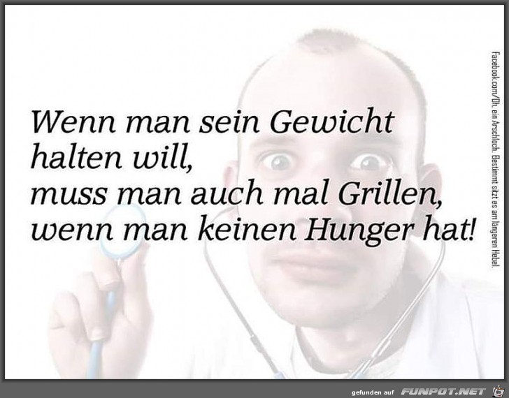 Gewicht halten Gewicht halten