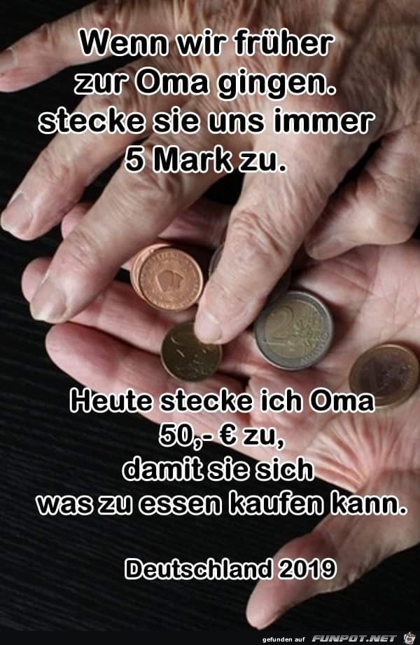 Oma in Deutschland 2019