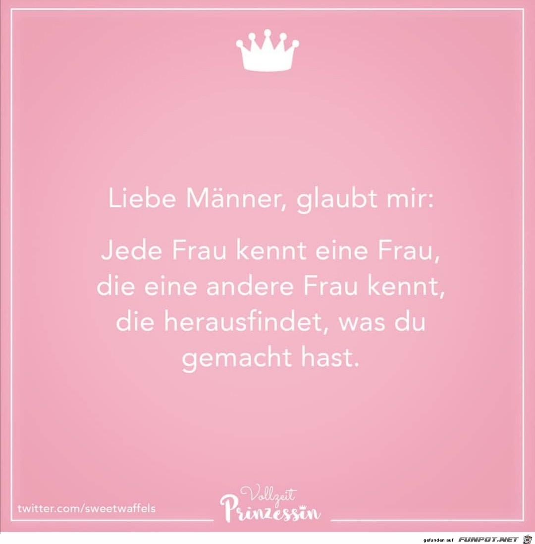 Jede Frau kennt eine Frau Jede Frau kennt eine Frau