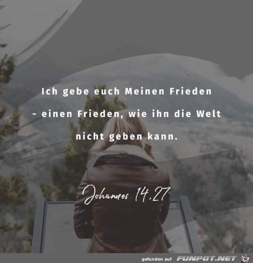 Johannes 14 27