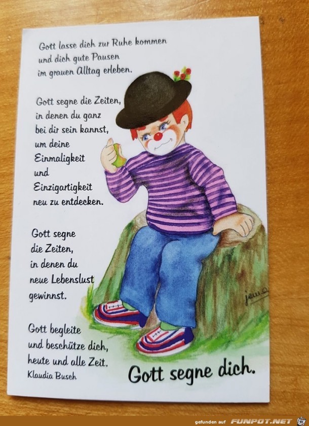 Gott lasse dich zur Ruhe kommen