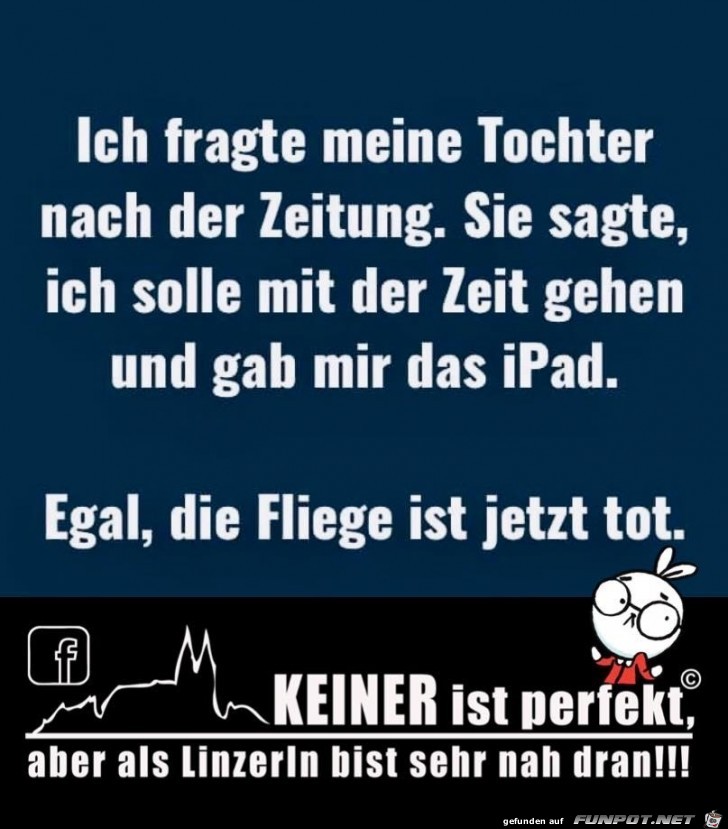 ich fragte meine Tochter