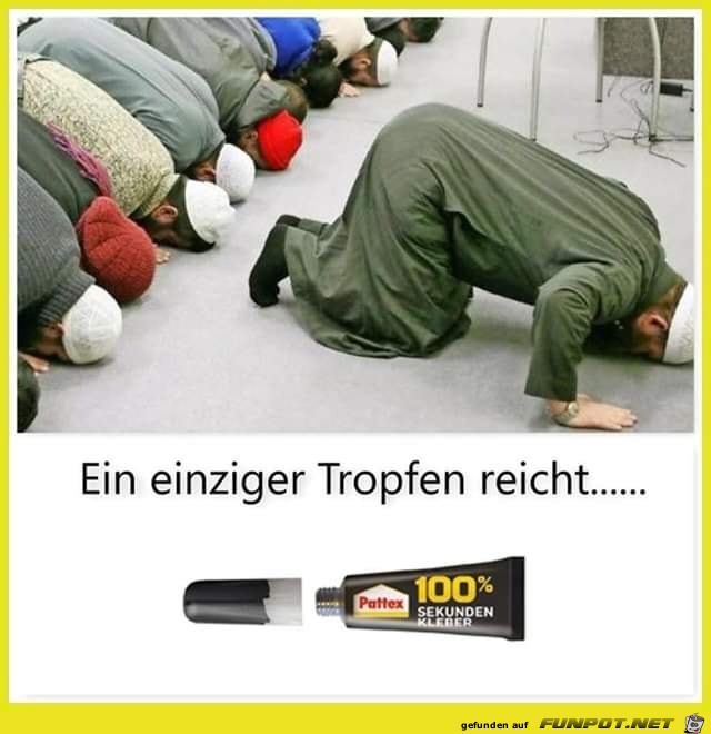 ein einziger tropfen