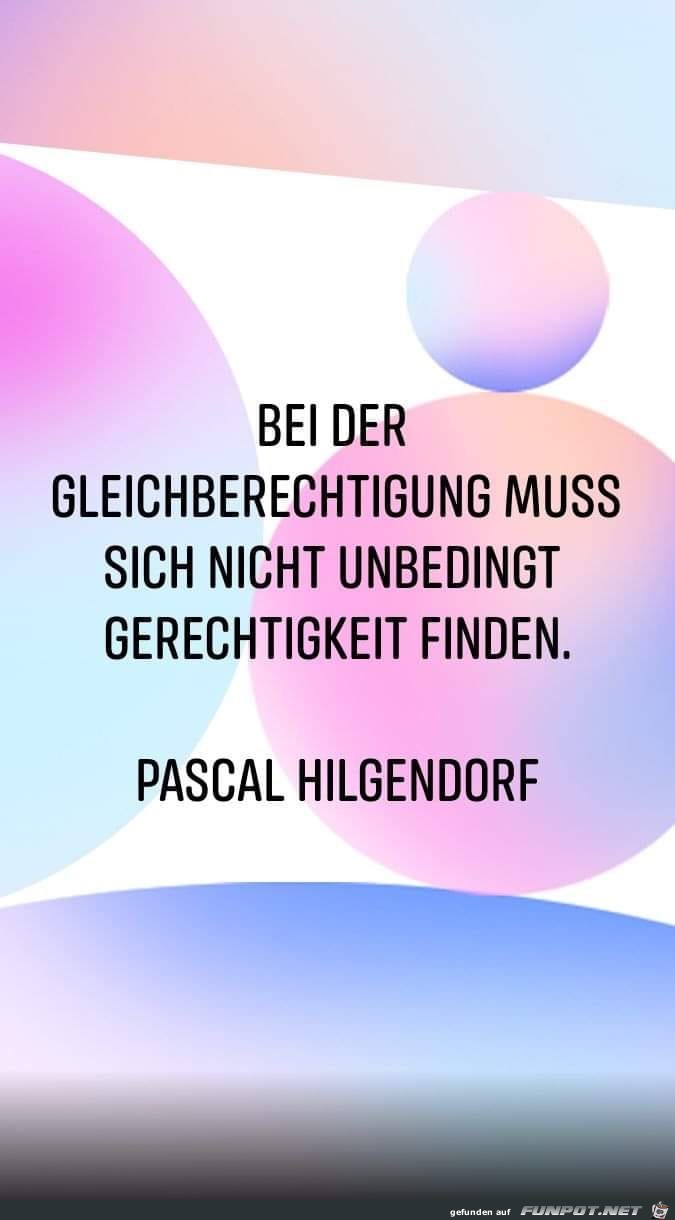 bei der gleichberechtigung bei der gleichberechtigung