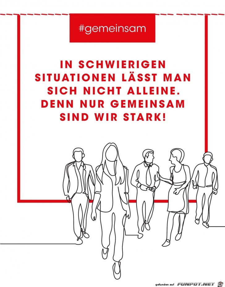 in schwierigen situationen