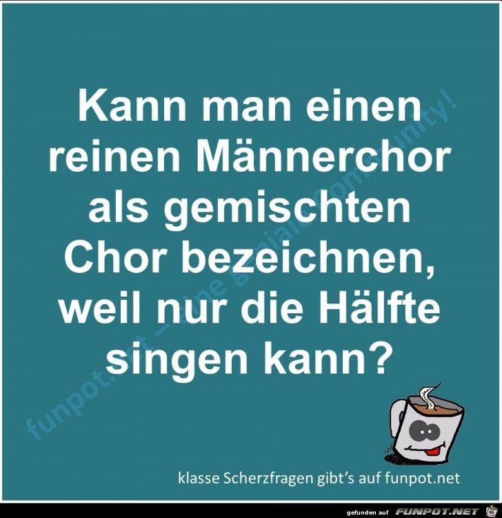 Scherzfrage Scherzfrage