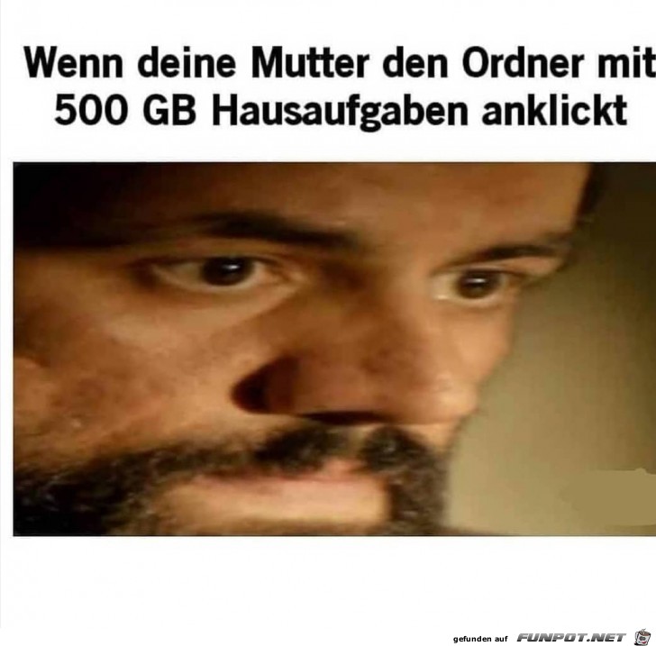 500 GB Hausaufgaben