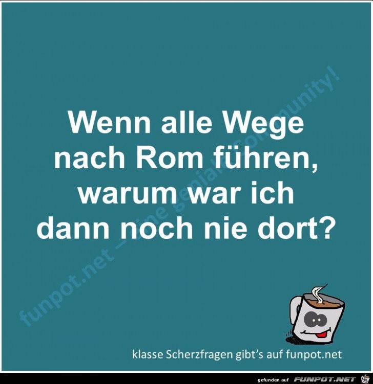 Scherzfrage Scherzfrage