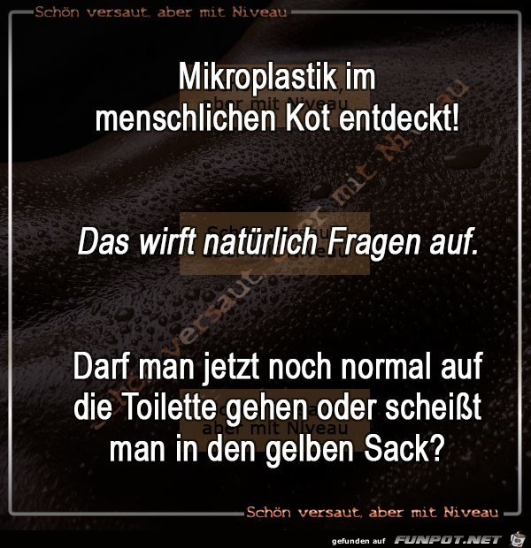 Mikroplastik Mikroplastik