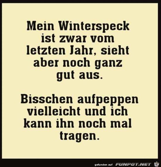 Winterspeck