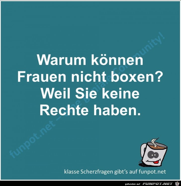 Scherzfrage Scherzfrage