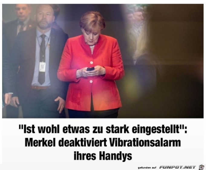 Vibrationsalarm Merkel