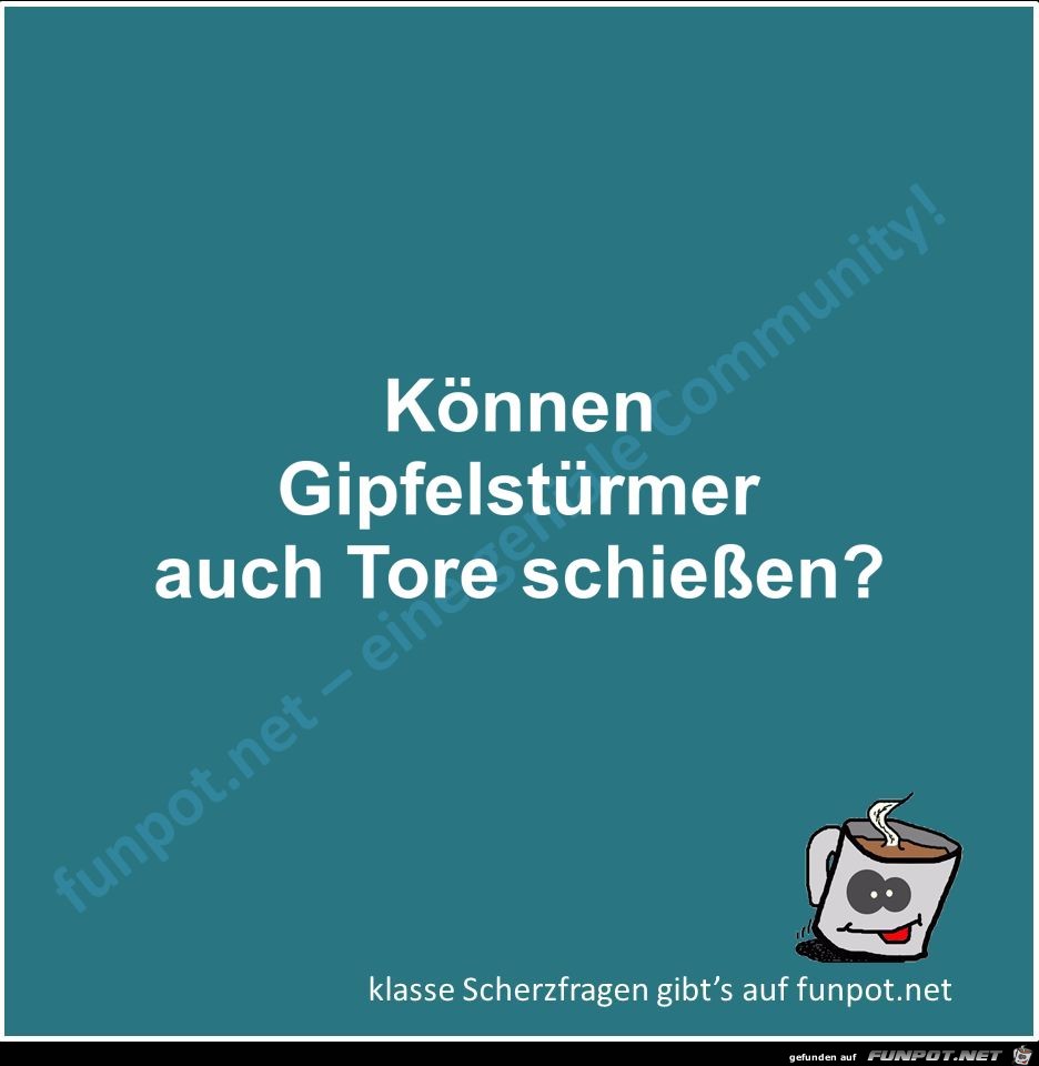 Scherzfrage Scherzfrage