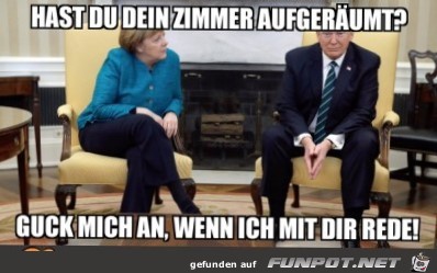 Zimmer aufgeraeumt