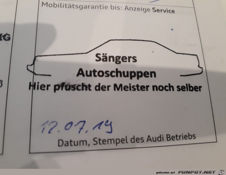 Autoschuppen Autoschuppen