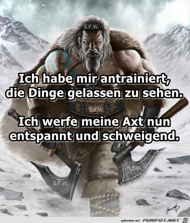 meine Axt meine Axt