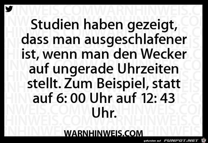 Ausgeschlafen Ausgeschlafen