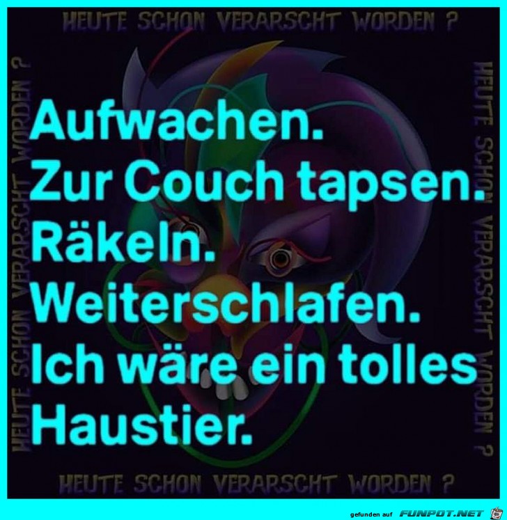 Aufwachen...