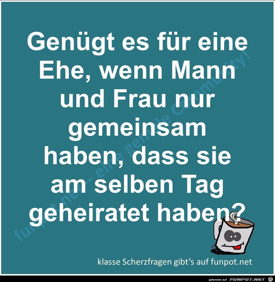 Scherzfrage Scherzfrage