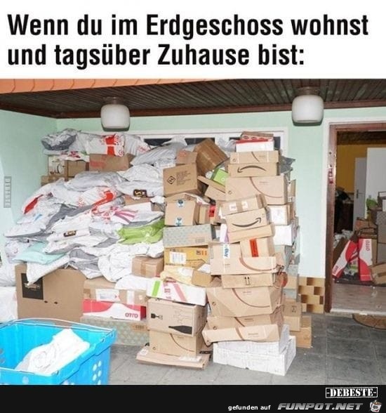 Wenn Du im EG wohnst