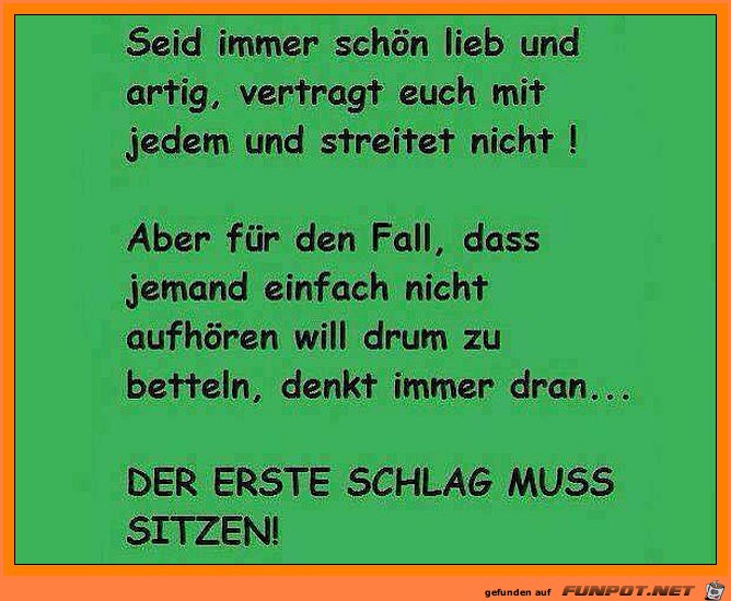 Streitet nicht Streitet nicht