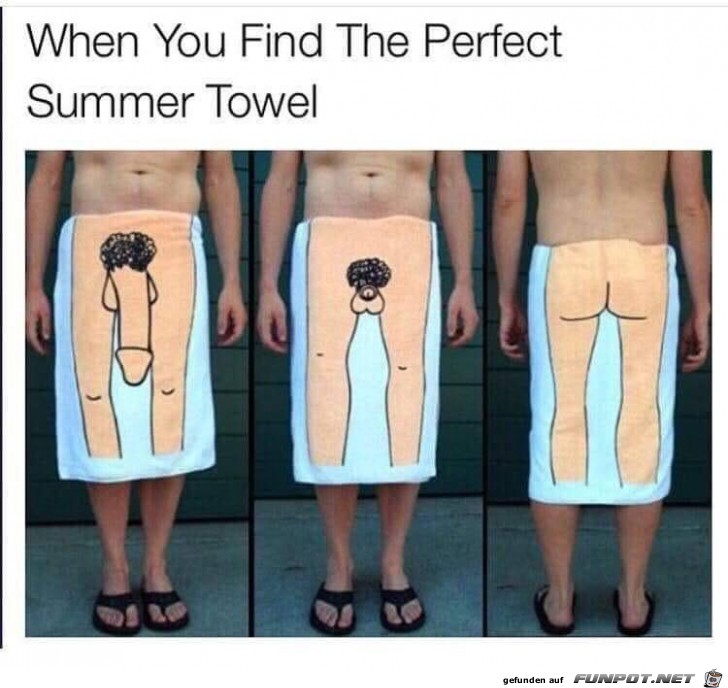 The perfect Towel - Das perfekte Sommerhandtuch