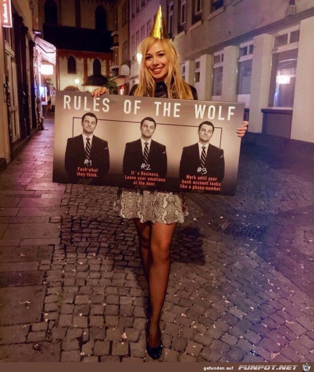 Rules of the Wolf Rules of the Wolf